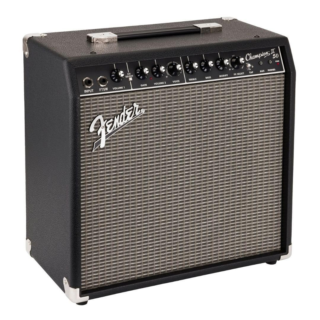 Amazon.com: Fender Champion II 50 Guitar Amp, 50 Watts, with 2